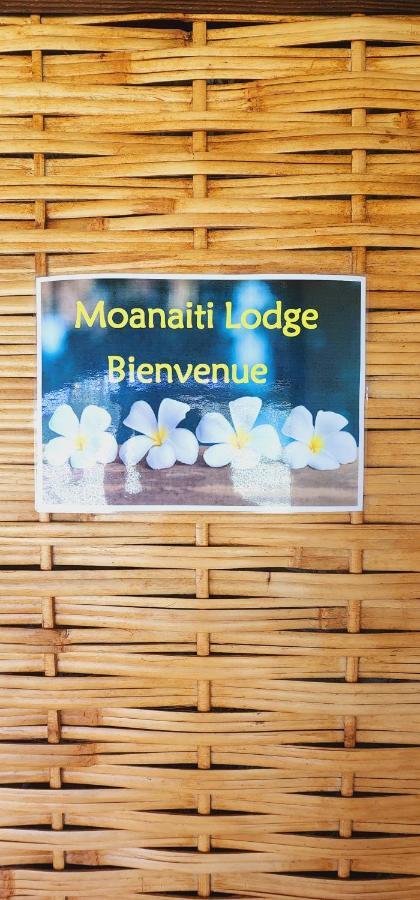 Moanaiti Lodge Maeva Exteriör bild